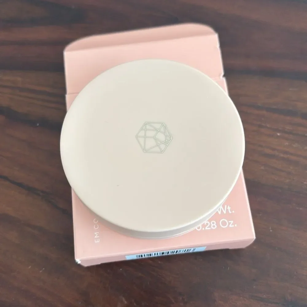 EM Cosmetics Radiant Veil Blush in Magic Hour pink sparkles lightweight NWT
